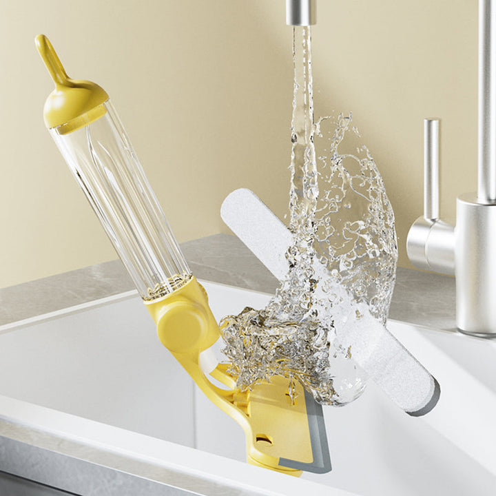 Glass Wiper with Sprayer | Bowlift