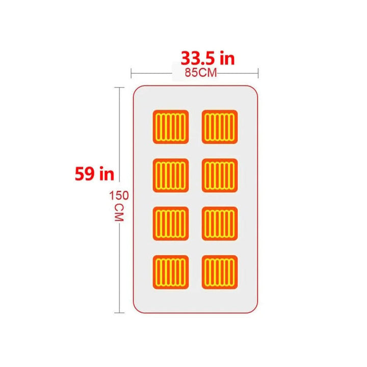 BowLift | USB Heating Warm Shoulders - Electric Heating Plush Blanket