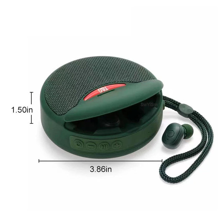 BowLift | 2 in 1 Portable Mini Audio with Bluetooth Headphones
