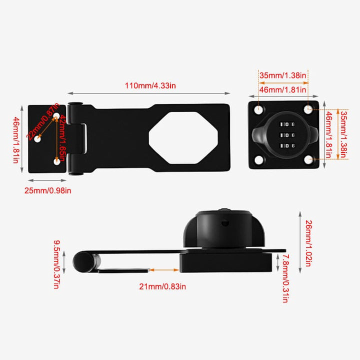 Household Cabinet Password Locks | Bowlift