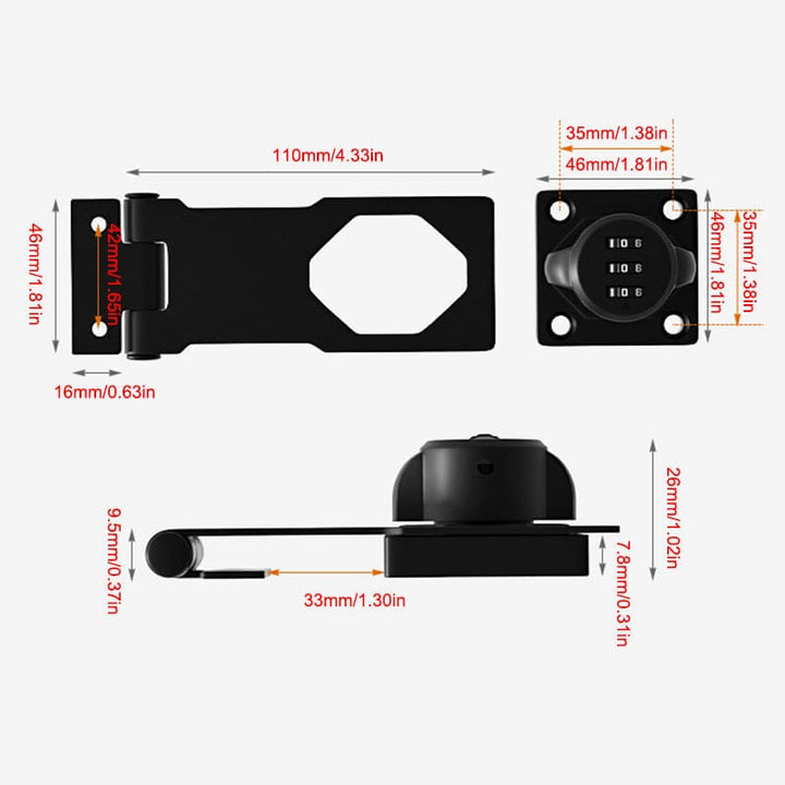 Household Cabinet Password Locks | Bowlift
