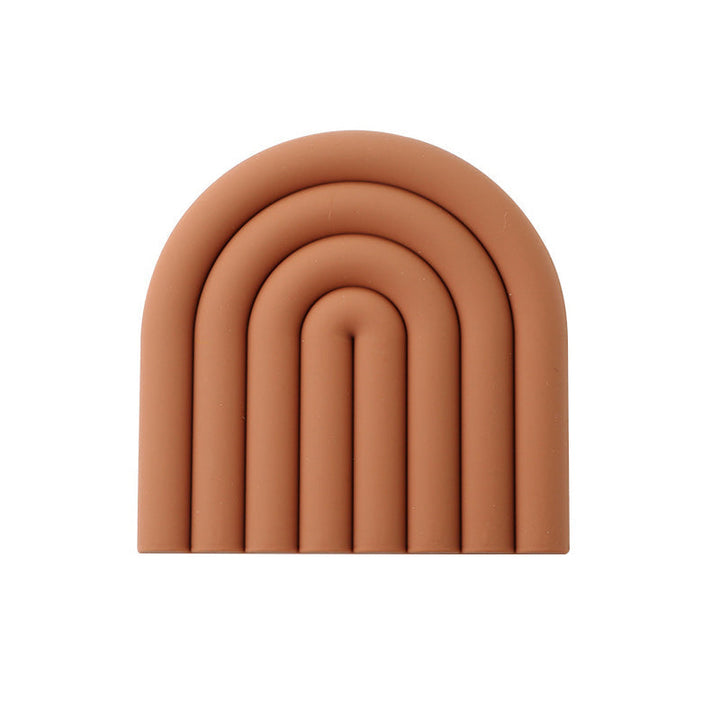 BowLift | Rainbow Silicone Table Mat Coaster