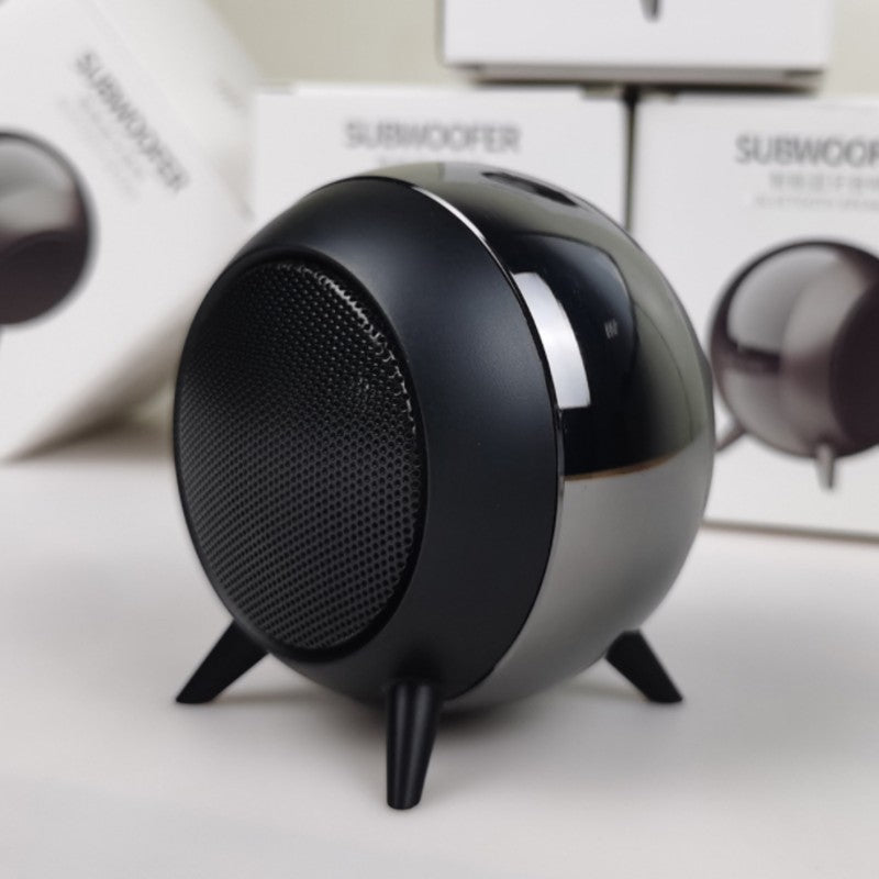 BowLift | Portable Mini Wireless Bluetooth 5.0 Speaker, with Cool Metal Shell, Long Battery Life and Widely Compatible with Phones and Tablets, for Office, Home and More