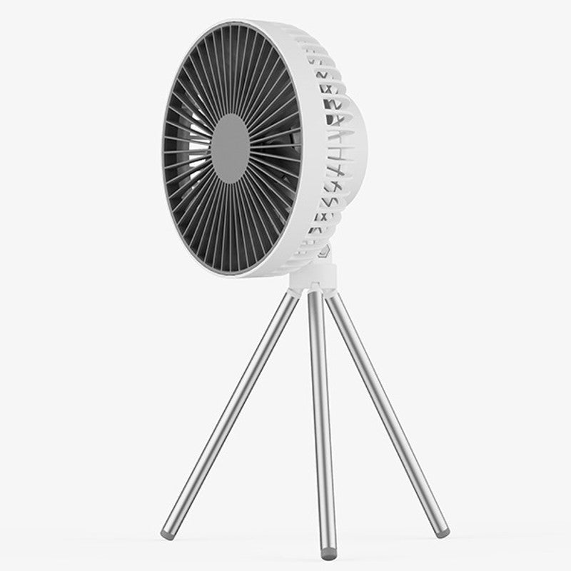 BowLift | Portable Rechargeable Fan with Flexible Tripod & 3 Speed Settings, for Travel, Office, Room, Outdoor