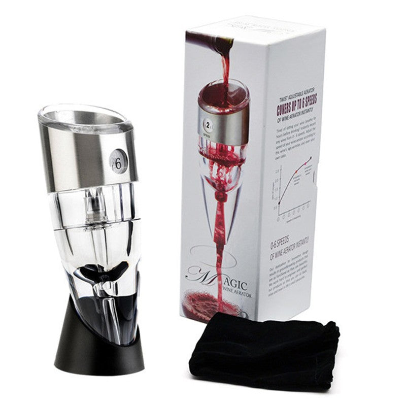 BowLift | Adjustable Portable Wine Pour Decanter, for Home, Party, Family, Christmas