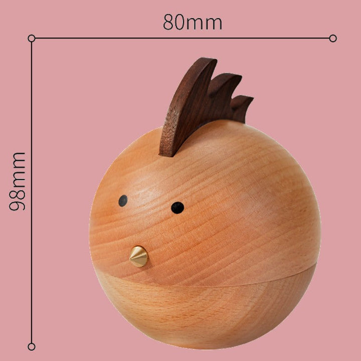BowLift | Cute Wooden Jewelry Box, for Necklaces, Earrings, Rings, Cufflinks and More