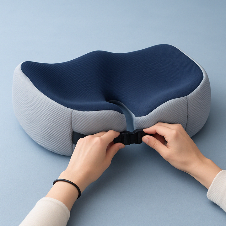BowLift | Memory Foam Adjustable Orthopedic Seat Cushion