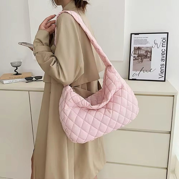 BowLift | Padded Ballerina Extra Large Puffer Tote Crossbody Padded Shoulder Bag