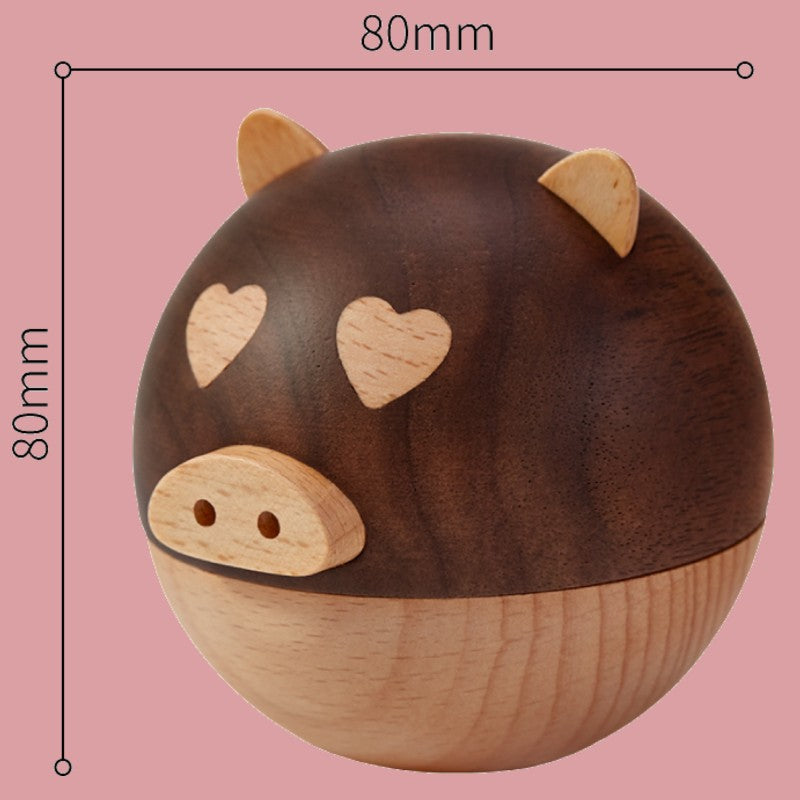 BowLift | Cute Wooden Jewelry Box, for Necklaces, Earrings, Rings, Cufflinks and More