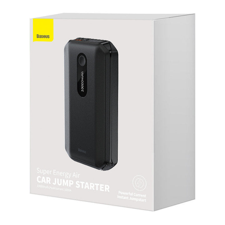 BowLift | Reliable Portable Car Battery Charger, with LED Flashlight & Power Bank, for Sedan, SUV & More