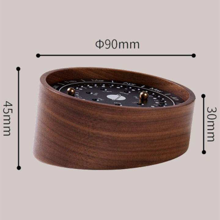 BowLift | Wooden Adjustable Perpetual Calendar, for Home, Decor & Gift