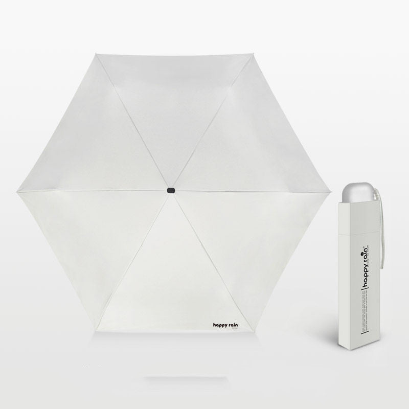 BowLift | Mini Slim  UV Umbrella, with 6 Ribs & 99% UV Block, for Sunny & Rainy Days