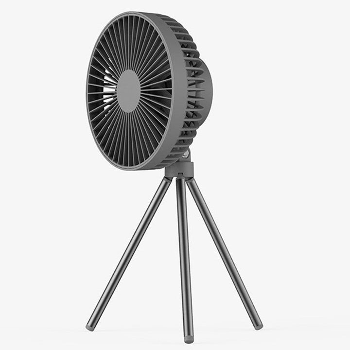 BowLift | Portable Rechargeable Fan with Flexible Tripod & 3 Speed Settings, for Travel, Office, Room, Outdoor
