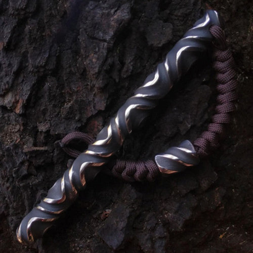BowLift | Handmade Fashionable Titanium EDC Tool with 3D texture, for Pendant, Gift & Ornament