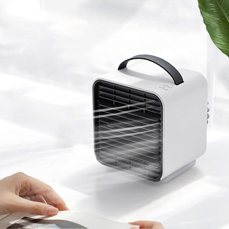 BowLift | Portable Negative Ion Air Conditioner Fan, with Mild Wind, Clean Air & Humidifier, for Home & Office