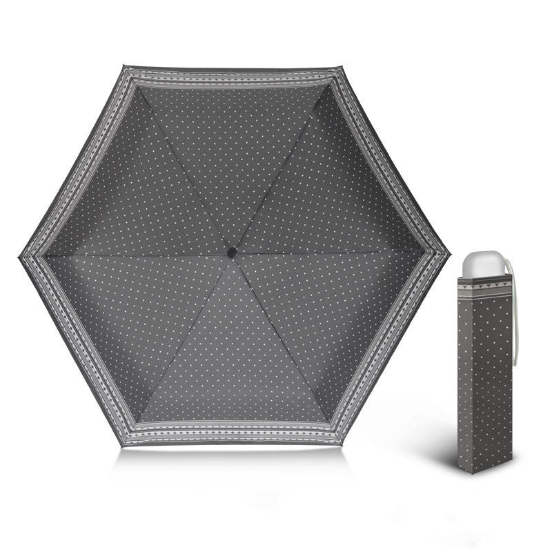 BowLift | Mini Slim  UV Umbrella, with 6 Ribs & 99% UV Block, for Sunny & Rainy Days