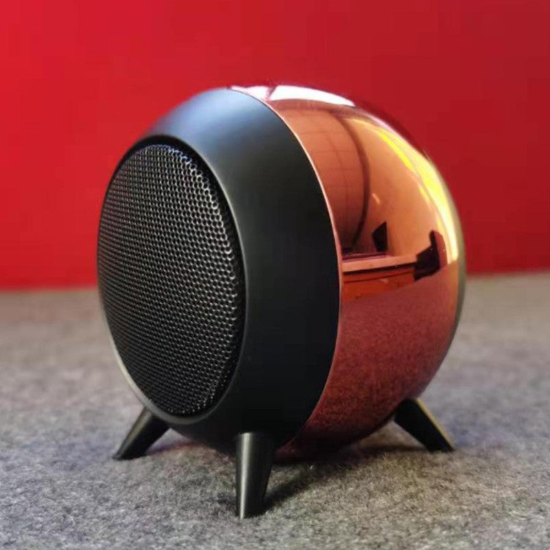BowLift | Portable Mini Wireless Bluetooth 5.0 Speaker, with Cool Metal Shell, Long Battery Life and Widely Compatible with Phones and Tablets, for Office, Home and More