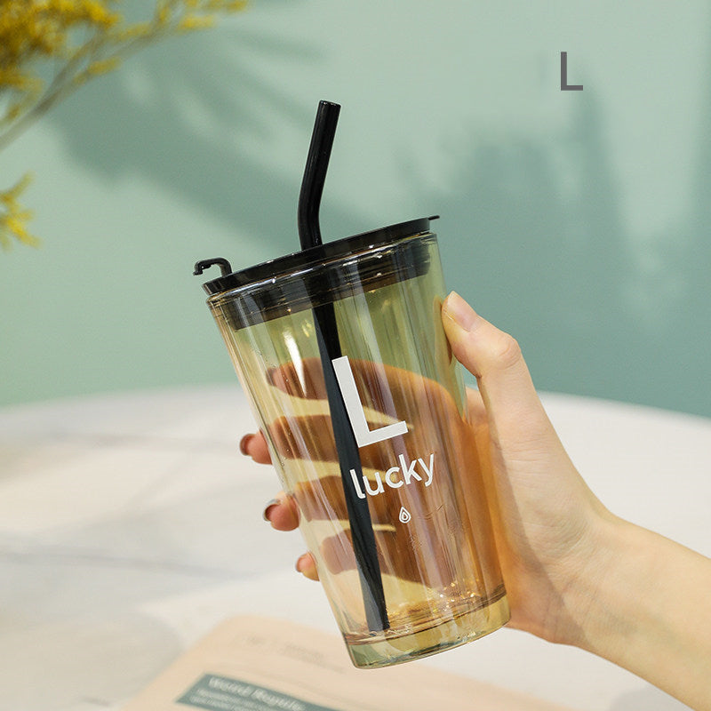 BowLift | Simple Modern Travel Mug with Lid and Straw, for Ice Water, Coffee, Juice, Drinks