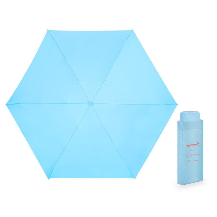 BowLift | Mini Slim  UV Umbrella, with 6 Ribs & 99% UV Block, for Sunny & Rainy Days