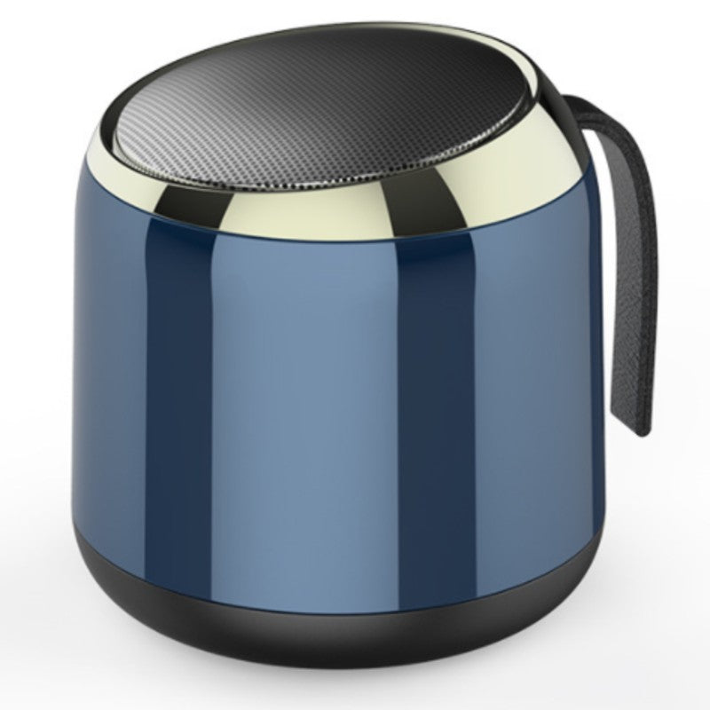 BowLift | Portable Mini Wireless Bluetooth 5.0 Speaker, with Cool Metal Shell, Long Battery Life and Widely Compatible with Phones and Tablets, for Office, Home and More