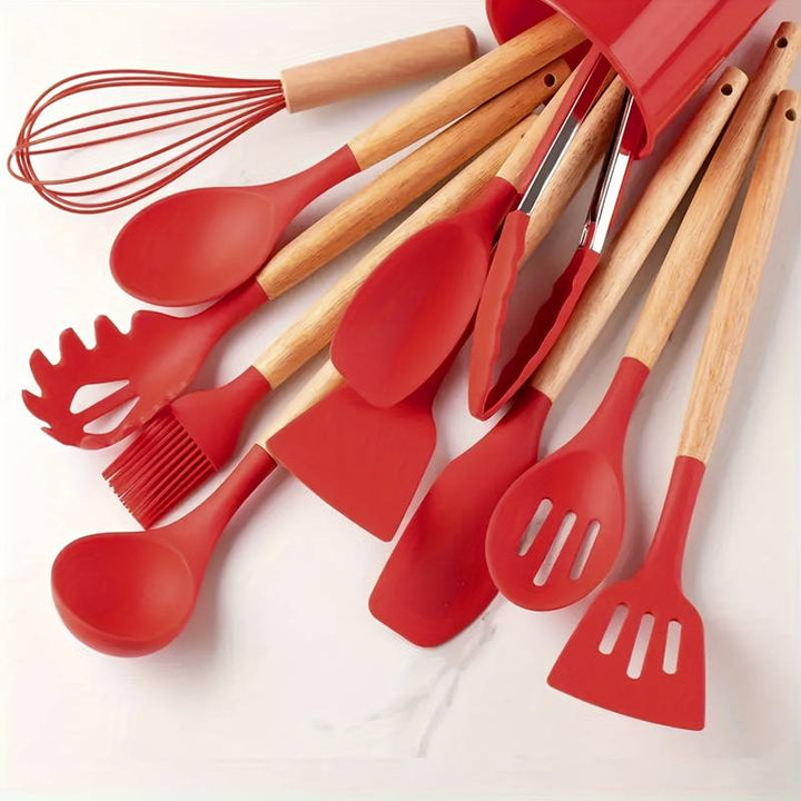 BowLift | Kitchen tool set – silicone – non-stick coated – heat resistant
