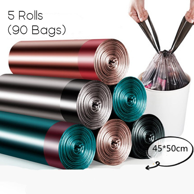 BowLift | Unscented Ultra Strong Drawstring Trash Bags, for Kitchen, Bathroom, Office & More