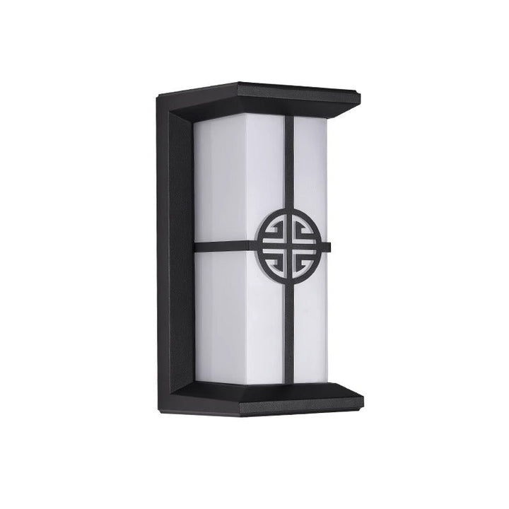 Modern Industrial Cuboid Aluminum Acrylic LED Waterproof Outdoor Wall Sconce Lamp For Outdoor Patio | Bowlift