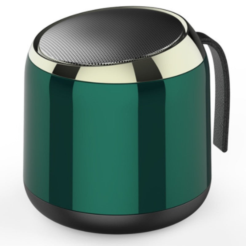 BowLift | Portable Mini Wireless Bluetooth 5.0 Speaker, with Cool Metal Shell, Long Battery Life and Widely Compatible with Phones and Tablets, for Office, Home and More