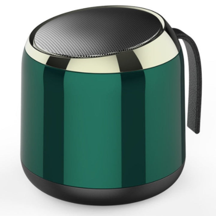 BowLift | Portable Mini Wireless Bluetooth 5.0 Speaker, with Cool Metal Shell, Long Battery Life and Widely Compatible with Phones and Tablets, for Office, Home and More
