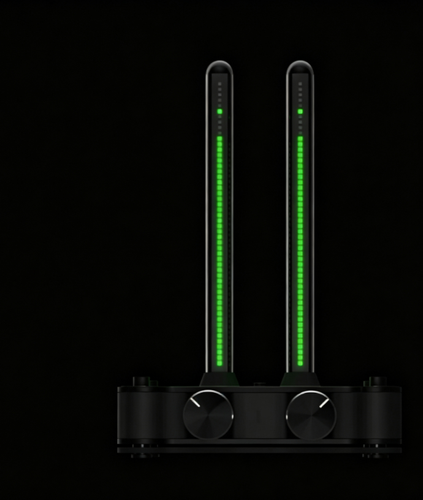 BowLift | Vintage Nixie Tube Electronic Music Spectrum Analyzer