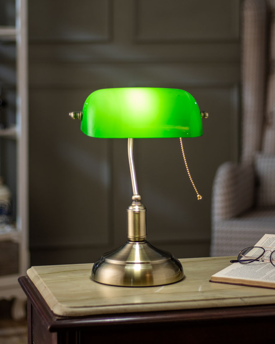 BowLift | Classic Banker Lamp