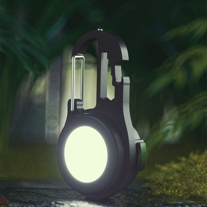 BowLift | Portable Rechargeable Multifunction Light on Keyring, with Screwdriver, Window Breaker, Bottle Opener