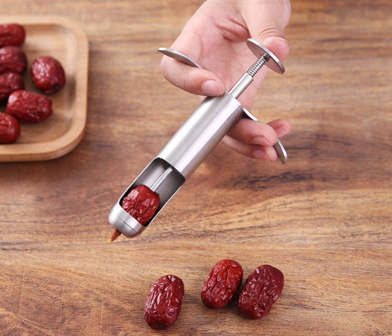 BowLift | Stainless Steel Date Pitter Tool, Suitable for Date and Cherry