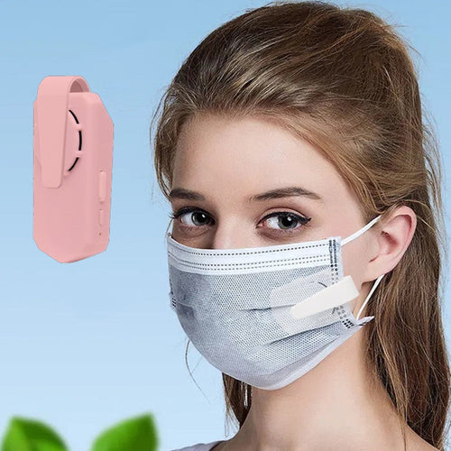 Clip-on Rechargeable Face Mask Mini Fan, for Cycling, Running, Outdoor Sports | Bowlift
