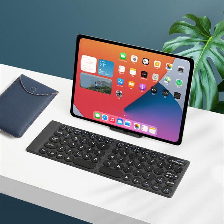 BowLift | Portable Foldable Keyboard, with Ultra-slim & Lightweight Design, for Travel, Home, Office & More