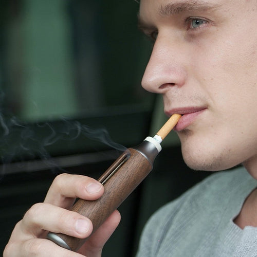 BowLift | Portable Reusable Cigarette Holder, with 3 Sizes Heads & Built-in Ash Container