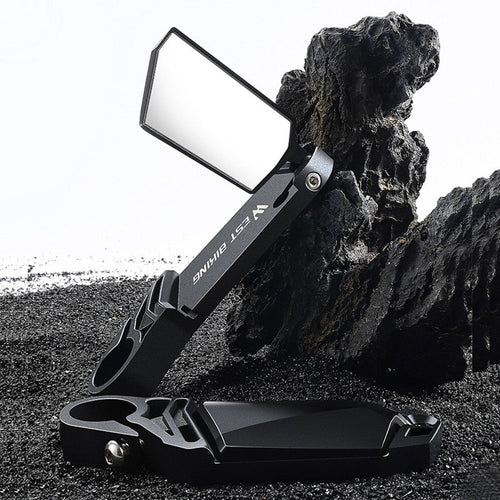 BowLift | Foldable Bicycle Handlebar Rearview Mirrors, Suitable for All Bikes with 22mm Handlebar (2-Pack)