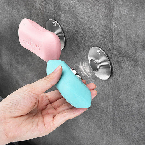 BowLift | Magnetic Wall Hooks, for Kitchen & Bathroom (3-Pack)