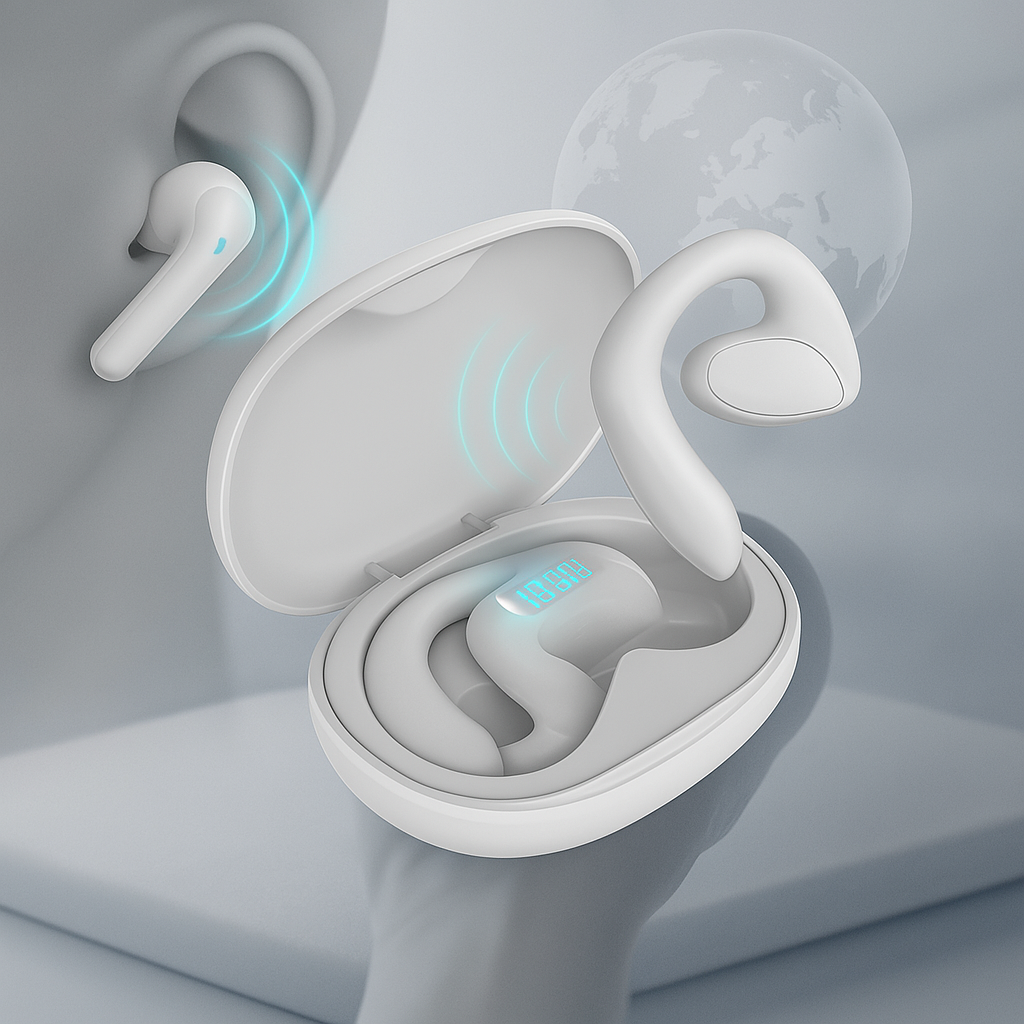 BowLift | Language Translator Earbuds with Charging Case