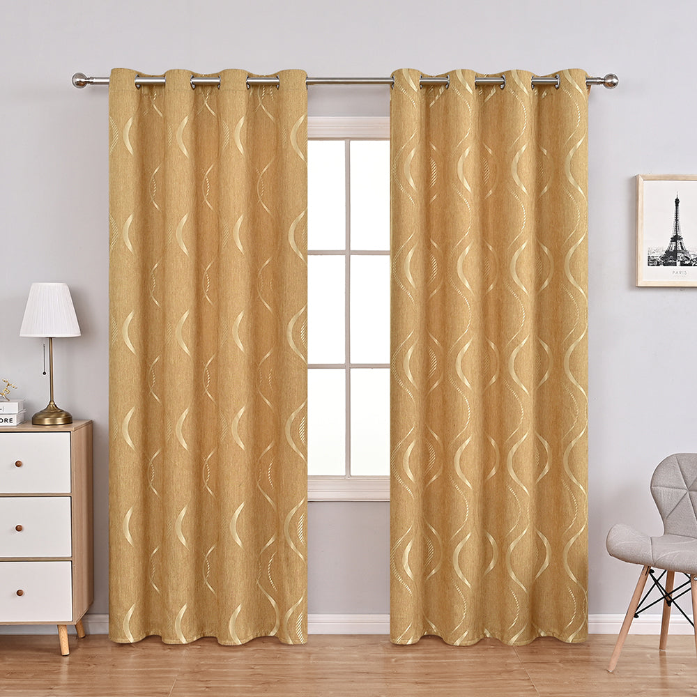 BowLift | FloralElegance Curtains - Luxury Chenille Flower Print Curtains