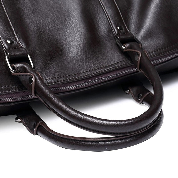 BowLift | Stylish Leather Men’s Travel Bag – Perfect for Long and Short Trips