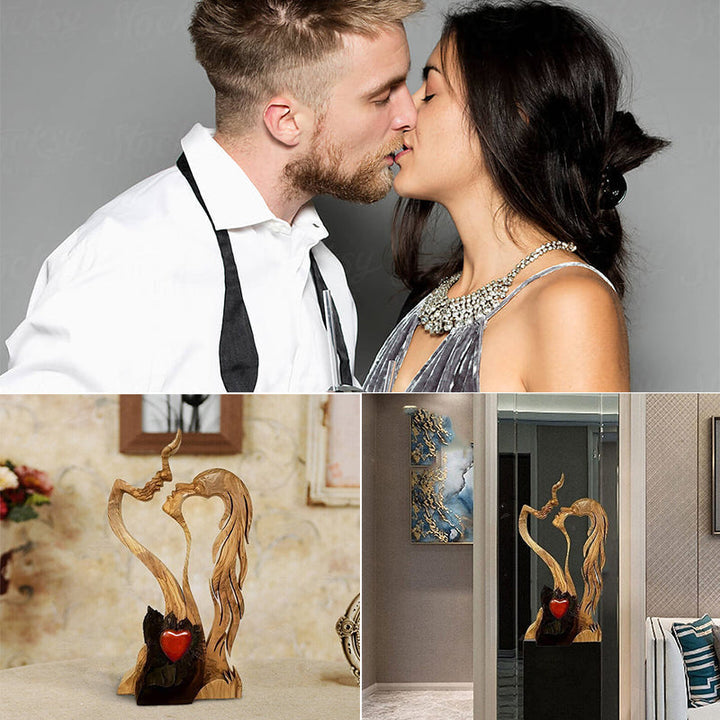 Wood decorations ornaments love forever | Bowlift