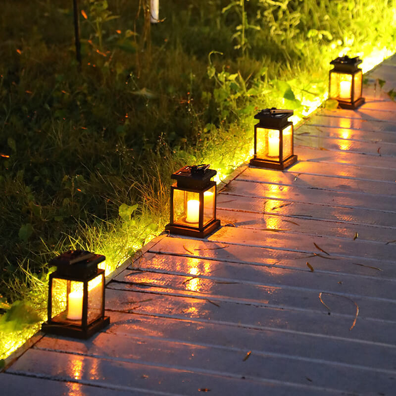 Modern Solar Star Candle ABS Waterproof LED Outdoor Lights | Bowlift