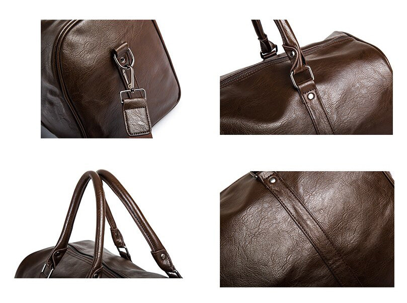 BowLift | Stylish Leather Men’s Travel Bag – Perfect for Long and Short Trips