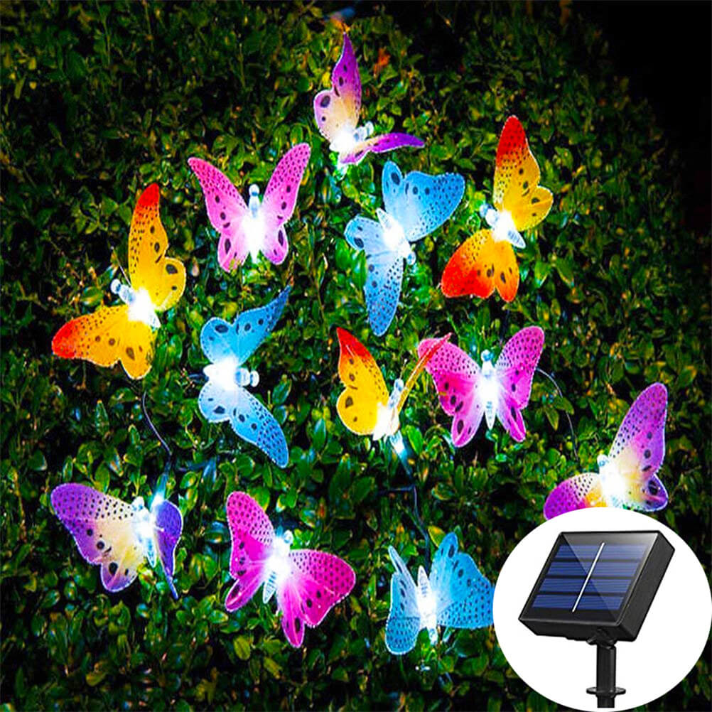 BowLift | Solar Modern Creative Butterfly LED Decorative String Lights