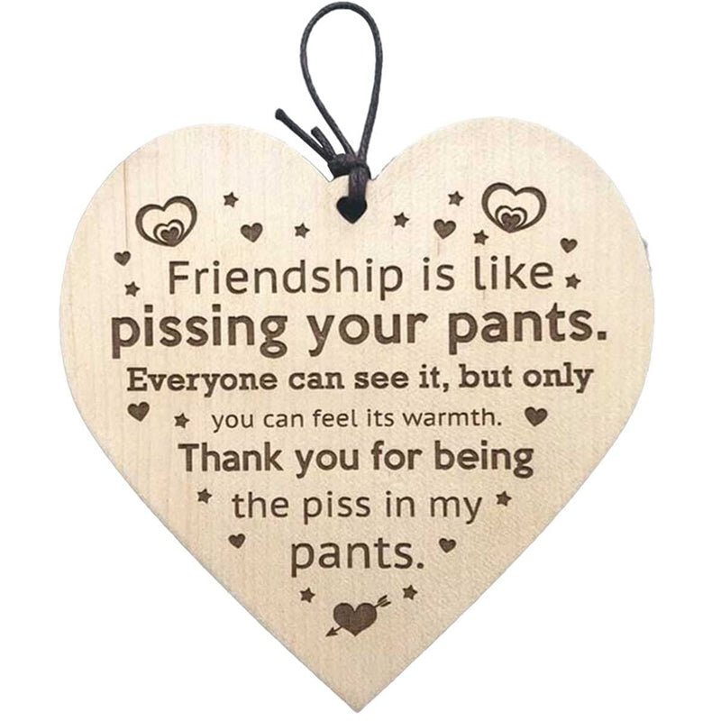 BowLift | Friendship Wood Pendant Christmas Tree Decor (3 Pieces)