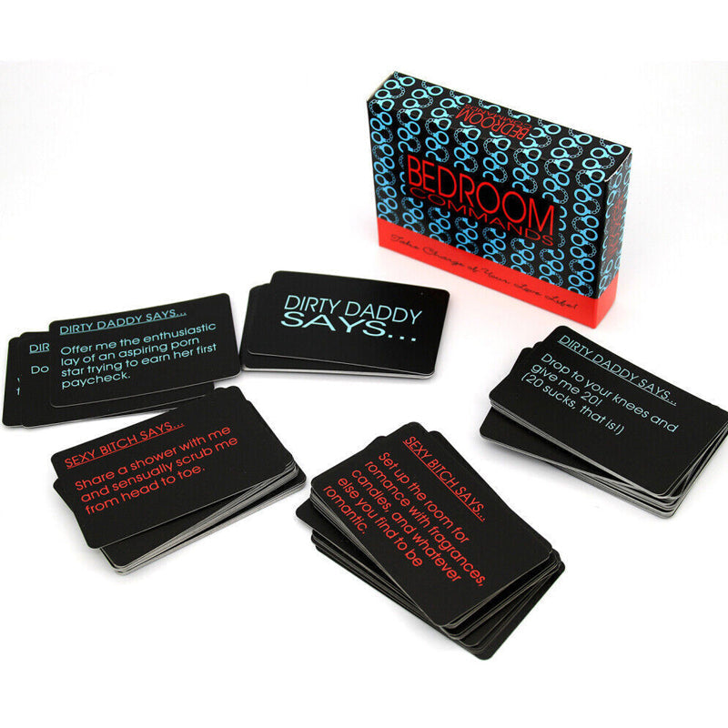 BowLift | Bedroom Commands Adult Couples Card Game (108 Cards)