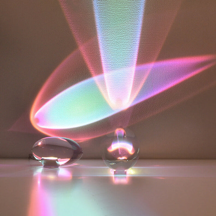 BowLift | Creative Crystal Projection Angel Eyes LED Table Lamp