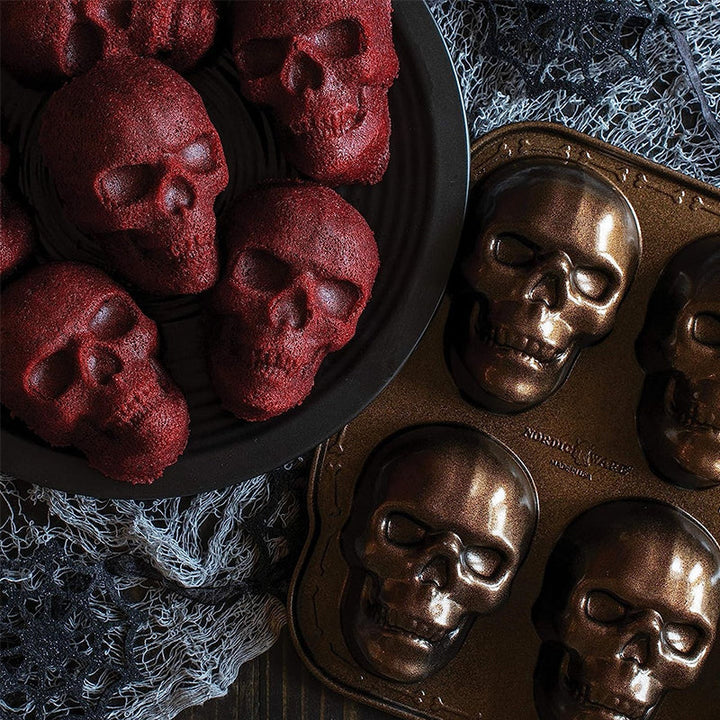 3D Skull Mold - Aluminum Baking Pan | Bowlift