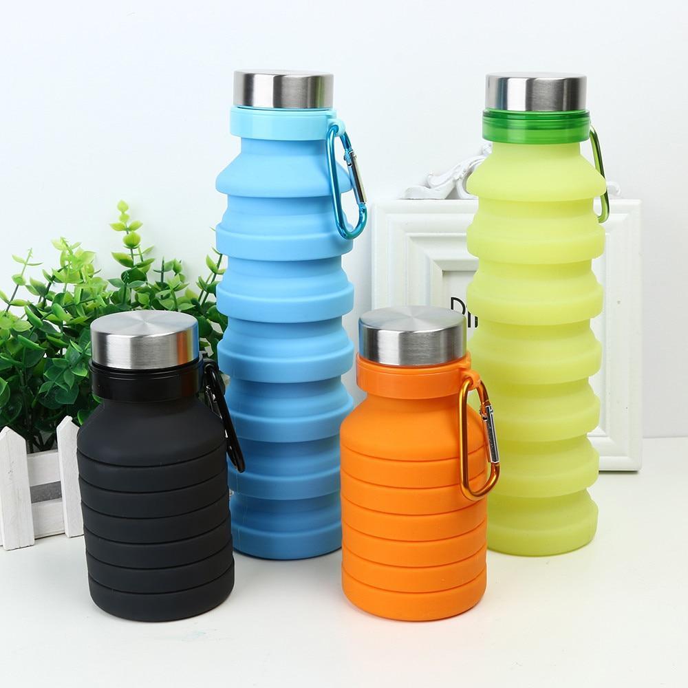 Aqua - Collapsible Silicone Water Bottle | Bowlift